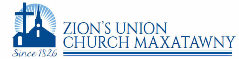 Welcome To Zion's Union Church Maxatawny